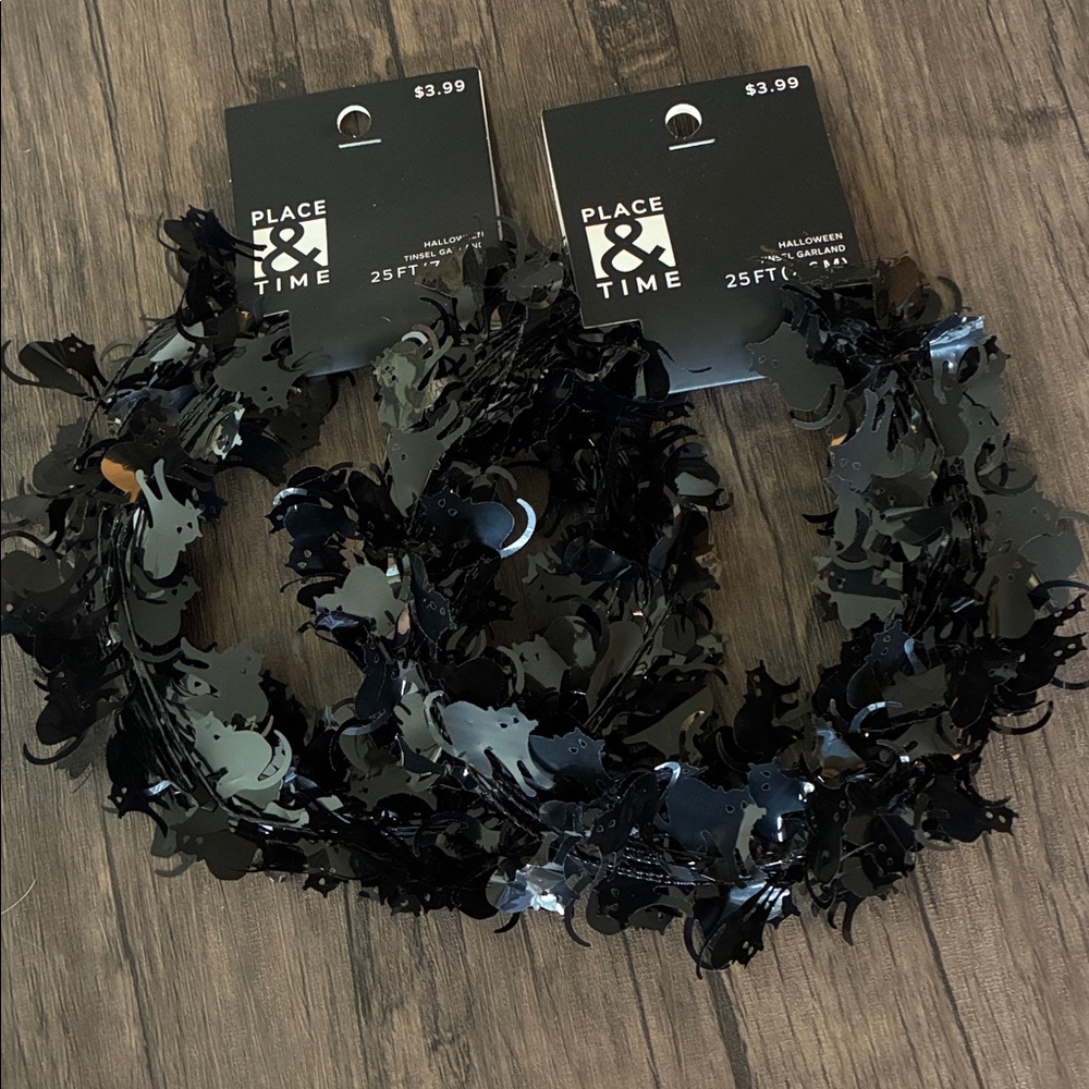 Black Cat Garland Set